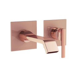 VitrA Suit Ankastre Lavabo Bataryası A4278229 Sıva Üstü, Soft Bakır 