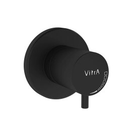 VitrA Ankastre Stop Valf A4145836WTC Sıva üstü grubu - mat siyah