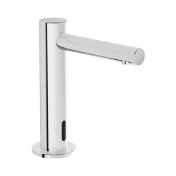VitrA Aquasee Temassız Lavabo Bataryası A47213 Tezgah Üzeri - Elektrikli - Çift Su Girişli - Krom