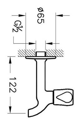 Artema Uzun Musluk A41584 Krom - 2