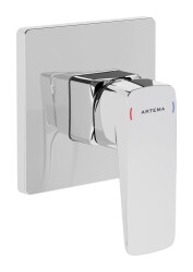 Artema Root Square Ankastre Duş Bataryası A42751 Sıva Üstü Grubu - Krom - 1