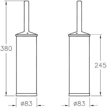 VitrA Arkitekta A44287 Tuvalet Fırçalığı Duvardan - 2