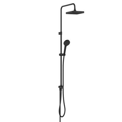 Artema Base Square A4591136 200 Duş Kolonu, Mat Siyah - 1