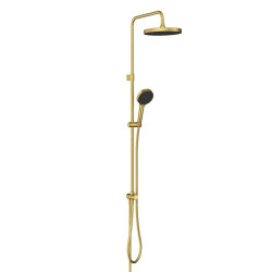Artema Core Round A4591825 250 Duş Kolonu, Fırçalı Altın