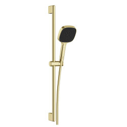Artema Core Square A4591774 3F Sürgülü El Duşu Takımı, Soft Altın