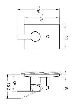 Artema Flo S Ankastre Banyo Bataryası A4221223 Sıva Üstü Grubu - Altın - 2