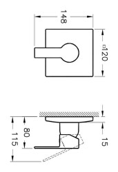Artema Flo S Ankastre Duş Bataryası A42226 Sıva Üstü Grubu - Krom - 2