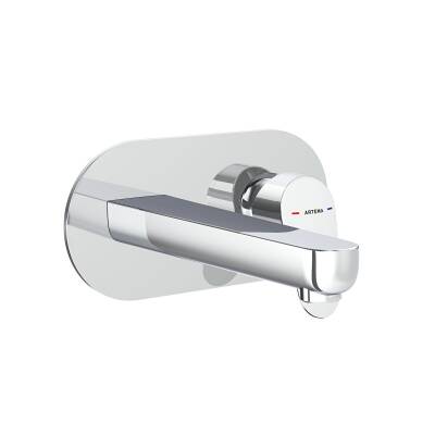 Artema Flow Round A43167 Ankastre Lavabo Bataryası, Krom - 1
