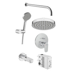 Artema Flow Round A49321 Ankastre Banyo Seti, Krom
