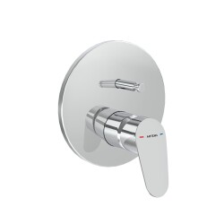Artema Flow Round Ankastre Banyo Bataryası A43182 Sıva Üstü Grubu - Krom - 1