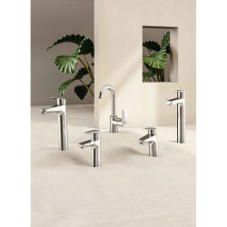 Artema Flow Round Lavabo Bataryası A42923, Krom - 2