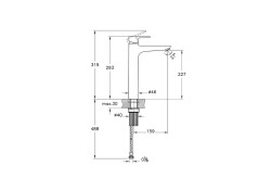 Artema Flow Soft A43010 Yüksek Lavabo Bataryası - 2