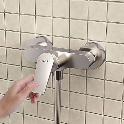 Artema Flow Square A42931 Duş Bataryası, Krom - 3