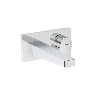 Artema Flow Square A43180 Ankastre Lavabo Bataryası, Krom - 1