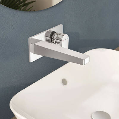 Artema Flow Square A43180 Ankastre Lavabo Bataryası, Krom - 3