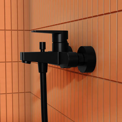 Artema Flow Square Banyo Bataryası A4306336, Mat Siyah - 4