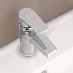 Artema Flow Square Lavabo Bataryası A43044, Krom - 2