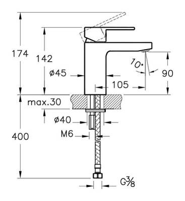 Artema Fold S Lavabo Bataryası A42532 Krom - 4