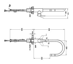 Artema Inox Pull-Down Eviye Bataryası A42153 Krom - 3