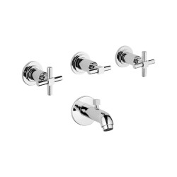 Artema Juno A40832 Ankastre Banyo Bataryası, Krom - 1