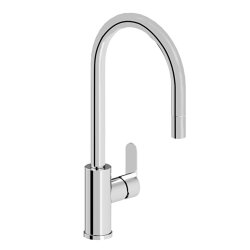 Artema Maestro A43740 Pull-Down Inox Eviye Bataryası, Krom