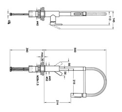 Artema Maestro Pro Eviye Bataryası A42152 Krom - 3