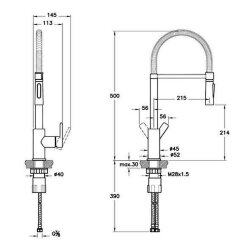 Artema Maestro Pro Eviye Bataryası A42152 Krom - 4