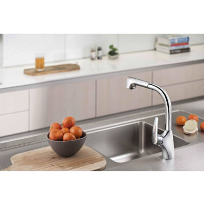 Artema V3 Pull-Out Eviye Bataryası A42151 Krom - 4