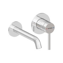 Artema Minimax Round A43537 Ankastre Lavabo Bataryası Kısa, Krom