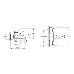 Artema Minimax Round A4354836 Banyo Bataryası, Mat Siyah - 2