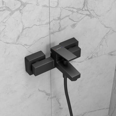 Artema Minimax Square A4352036 Banyo Bataryası, Mat Siyah - 4