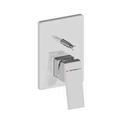 Artema Minimax Square A43732 Ankastre Banyo Bataryası, Krom