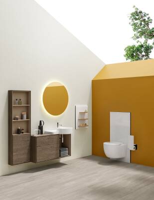 VitrA Origin Lavabo Bataryası A42557 Yüksek - Krom - 2