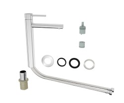 VitrA Origin Lavabo Bataryası A42557 Yüksek - Krom - 6