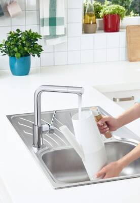 Artema IdeaLine Eviye Bataryası A42136 Krom - 2