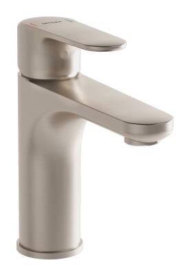 Artema Root Round Lavabo Bataryası A4270634 Yüksek - Fırçalı Nikel - 1