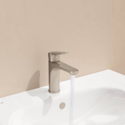 Artema Root Round Lavabo Bataryası A4270634 Yüksek - Fırçalı Nikel - 2