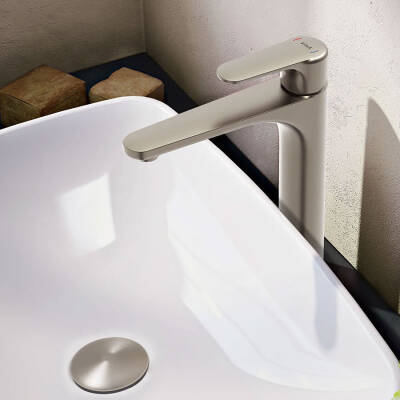 Artema Root Round Lavabo Bataryası A4270734 Çanak - Fırçalı Nikel - 3