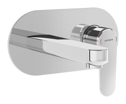 Artema Root Round Ankastre Lavabo Bataryası A42721 Sıva Üstü Grubu - Krom - 2