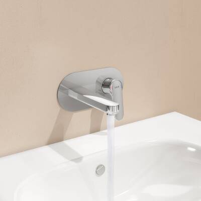 Artema Root Round Ankastre Lavabo Bataryası A42721 Sıva Üstü Grubu - Krom - 1