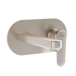 Artema Root Round Ankastre Lavabo Bataryası A4272134 Sıva Üstü Grubu - Fırçalı Nikel