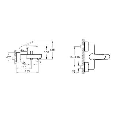 Artema Root Round A4272574 Banyo Bataryası, Soft Altın - 3