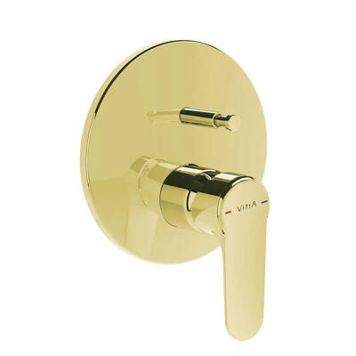 Artema Root Round A4272774 Ankastre Banyo Bataryası, Soft Altın, Sıva Üstü - 1