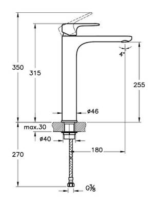 Artema Root Round Lavabo Bataryası A4270729 XL Soft Bakır - 3