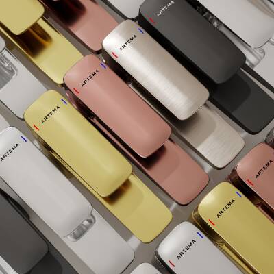 Artema Root Square Lavabo Bataryası A4273134 Yüksek - Fırçalı Nikel - 2