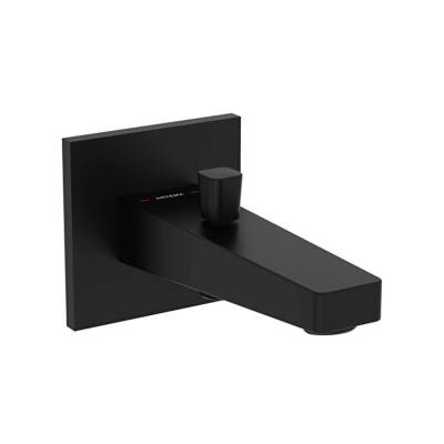 Artema Root Square A4313136 Ankastre El Duşlu Çıkış Ucu, Mat Siyah - 1