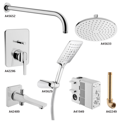 Artema Suit Ankastre Duş Seti - 7 Parça - 1