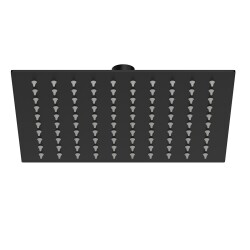 VitrA Bliss_Kare_Tepe Duşu_Mat Siyah A4579236 - VitrA