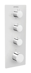 Artema AquaHeat S5 Ankastre Banyo/Duş Bataryası A47189 5 Yollu Yönlendirici - Krom 
