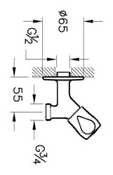 Artema Çamaşır Musluğu A41583 Krom - 2